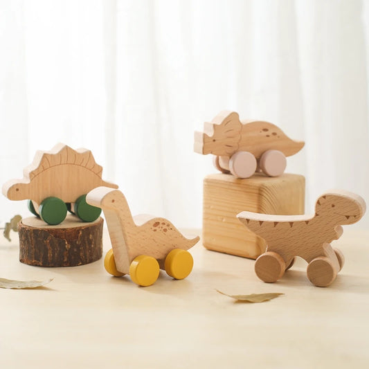 Dinosaur Pull Toy Set