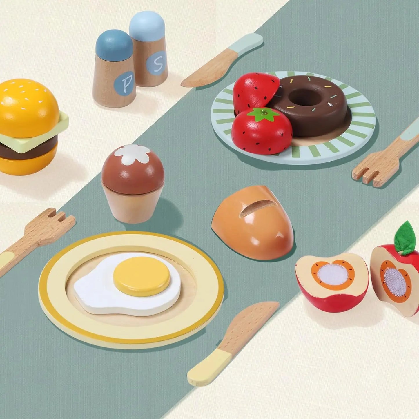 Deluxe Play Food Set (78 pcs)