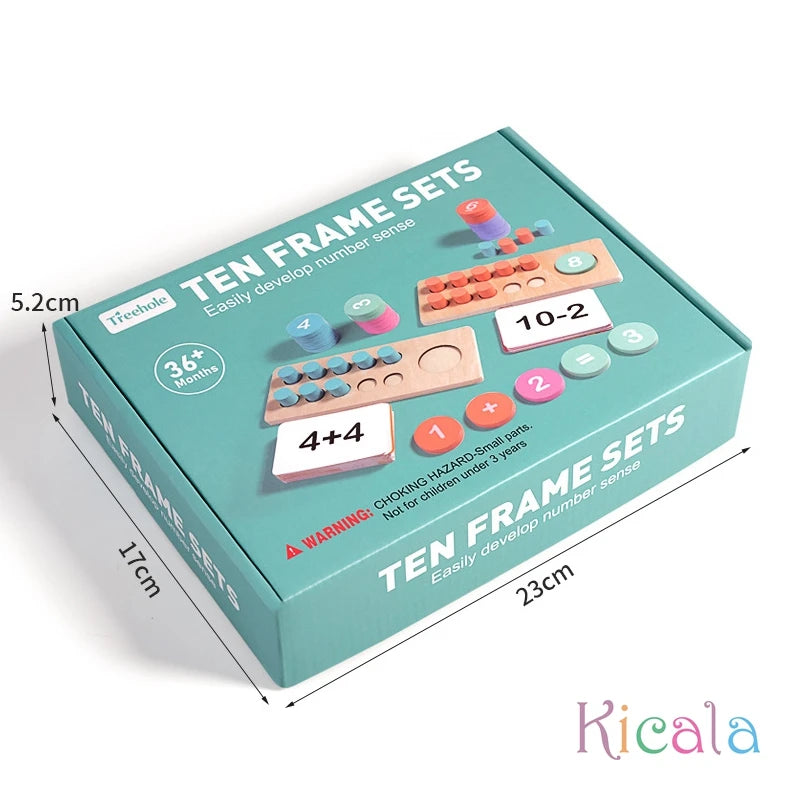 Ten Frame Math Learning Set