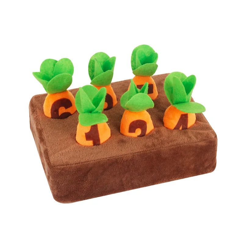 Montessori Plush Carrot Sorting Toy