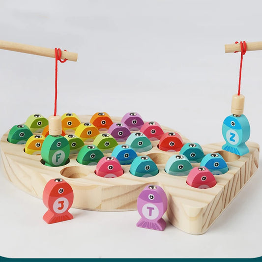 Wooden Fishing Learning Set