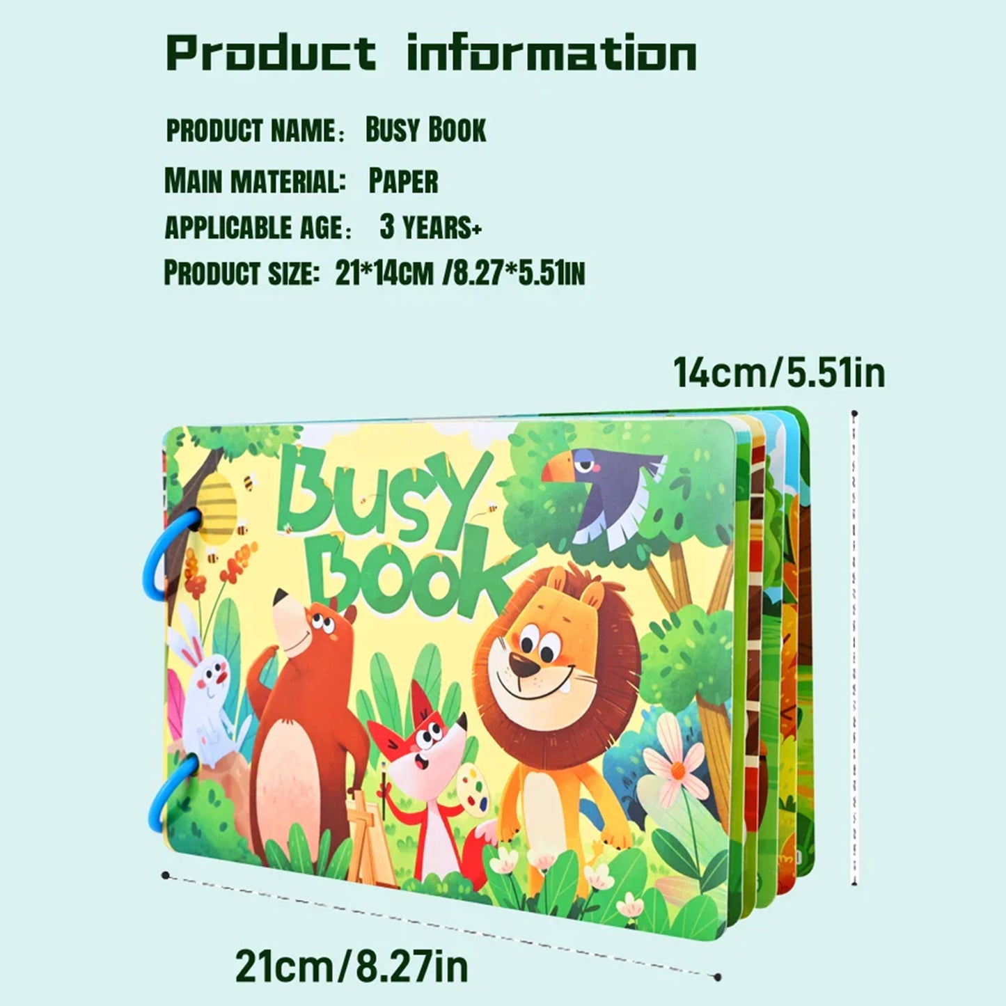 Montessori Activity Book Set