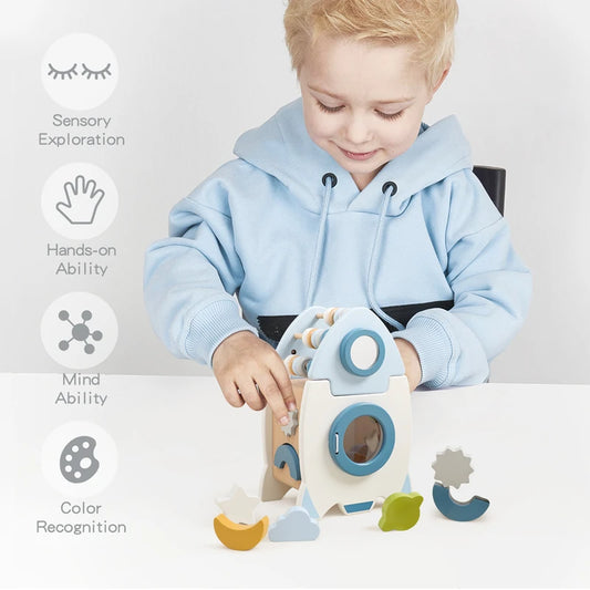 Rocket Shape Sorting Toy