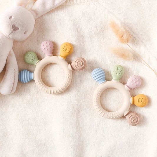 Silicone Baby Teether Ring