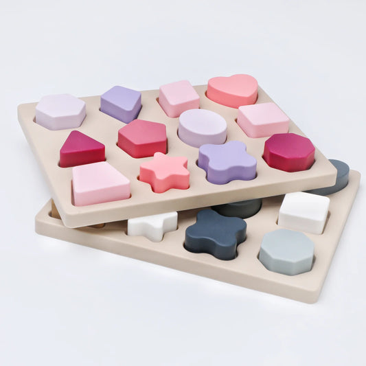 Silicone Shape Sorting Puzzle