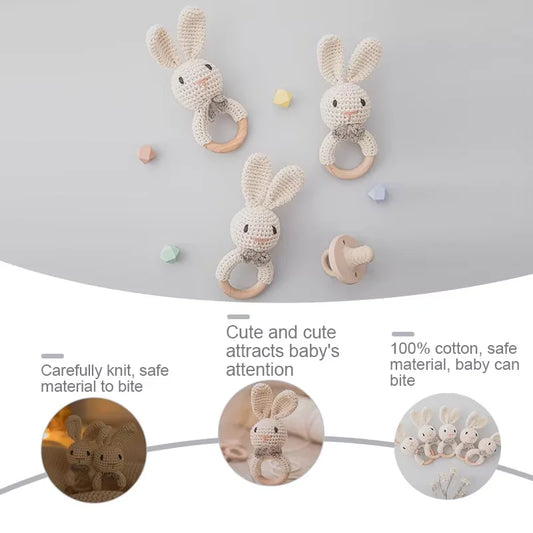 Bunny Crochet Rattle