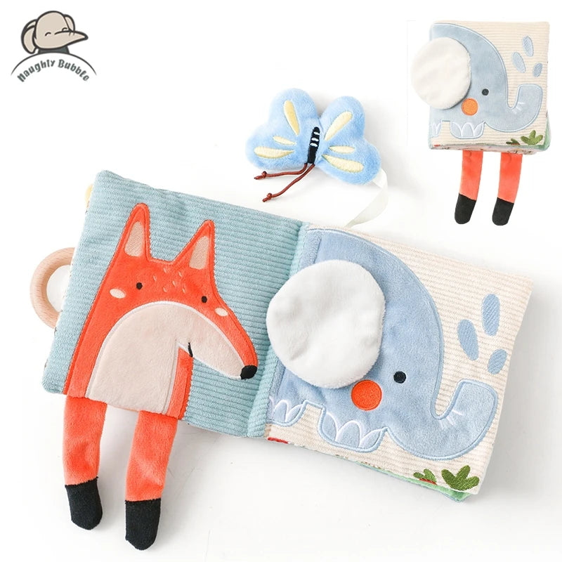Soft Cloth Sensory Book