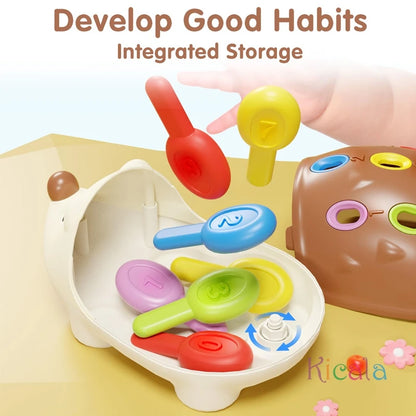 Baby Hedgehog Montessori Toy