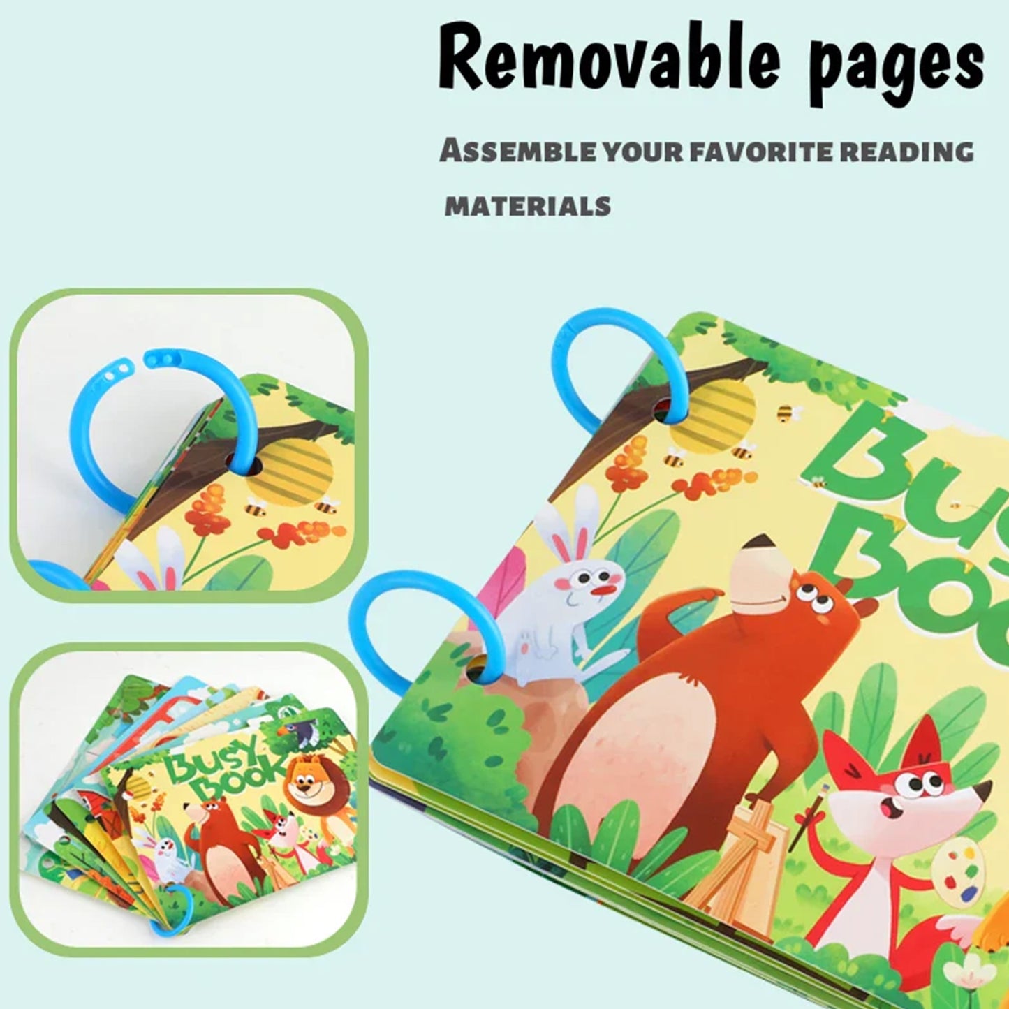 Montessori Activity Book Set