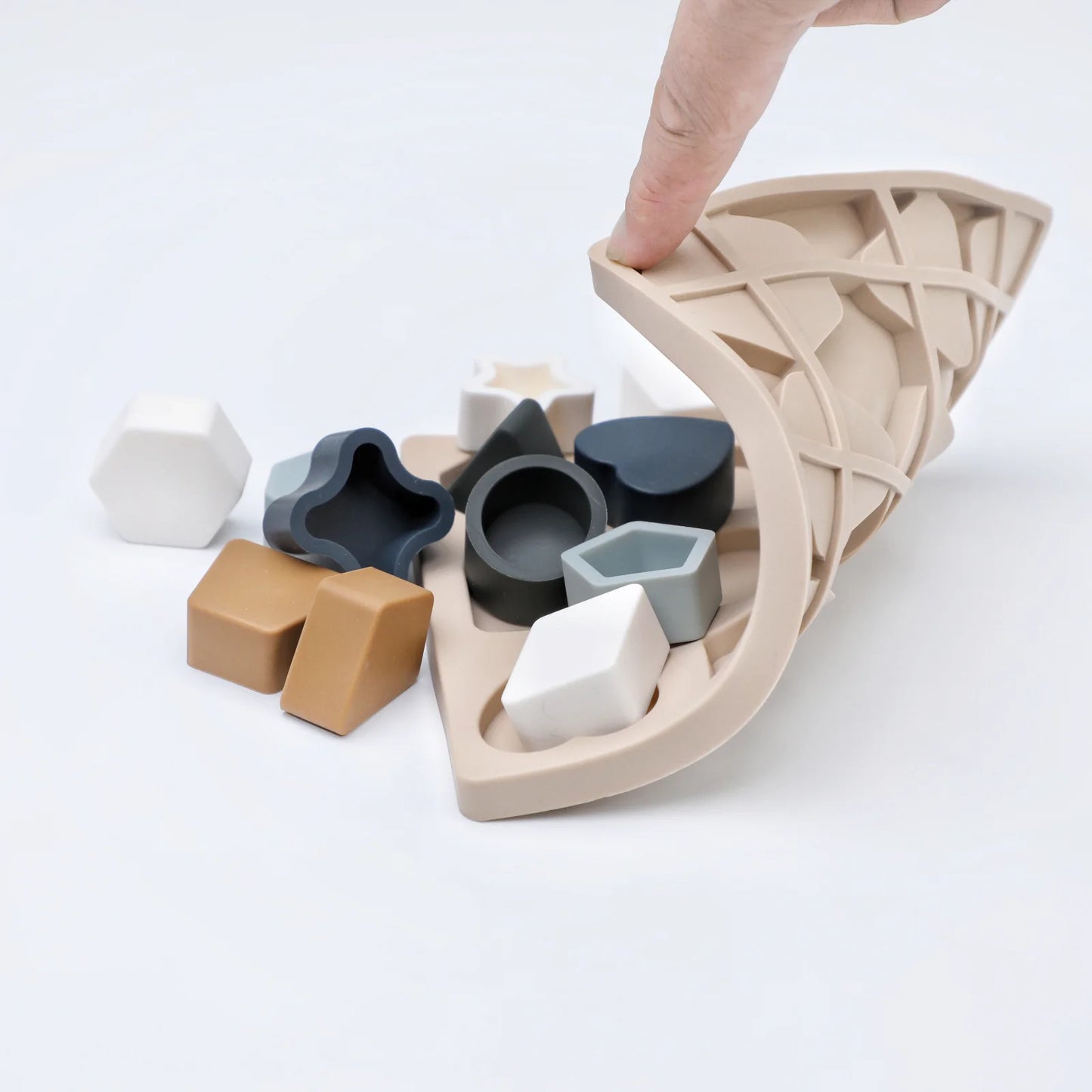 Silicone Shape Sorting Puzzle