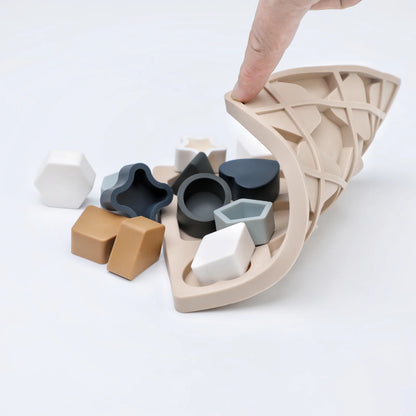 Silicone Shape Sorting Puzzle