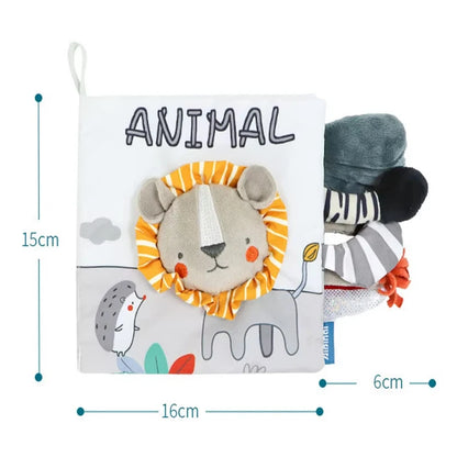 Cloth Sensory Book – Tails & Tales Animals