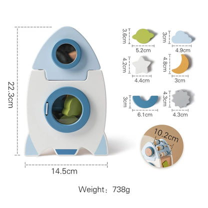 Rocket Shape Sorting Toy