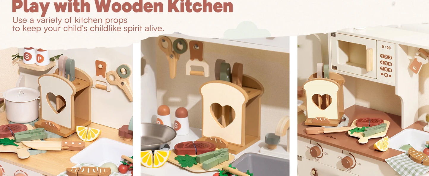 Kids Kitchen Knife Play Set