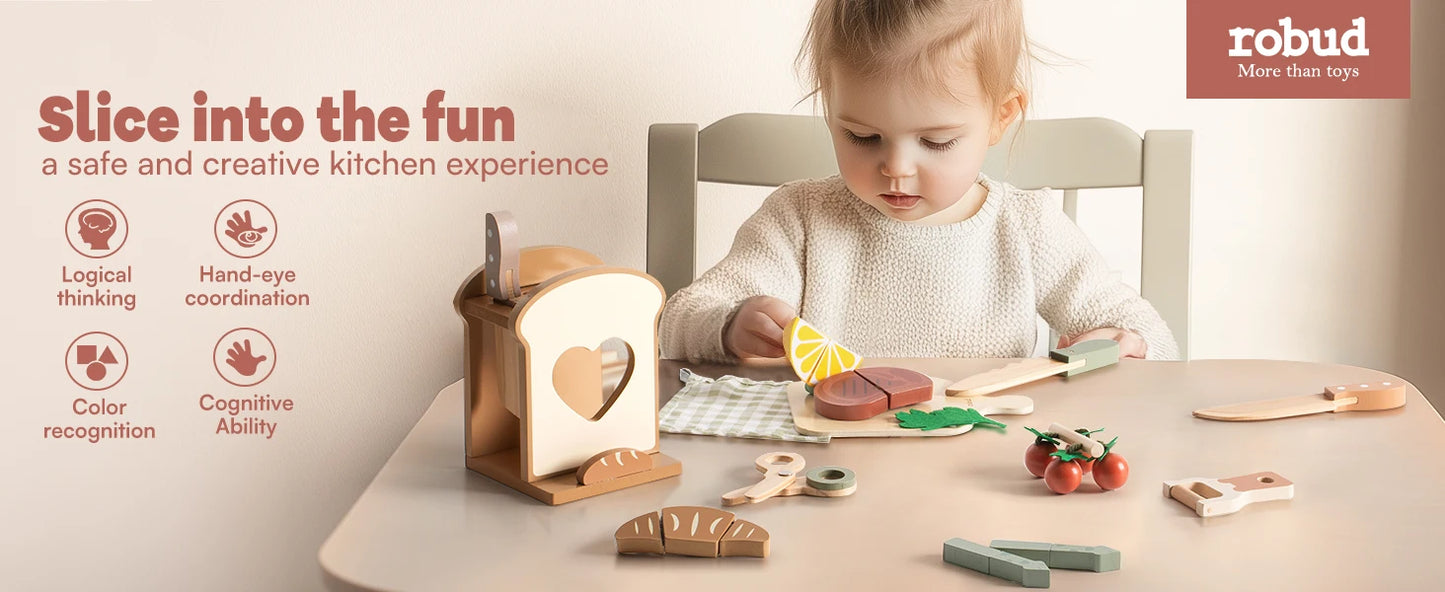 Kids Kitchen Knife Play Set