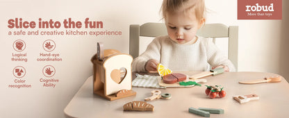 Kids Kitchen Knife Play Set