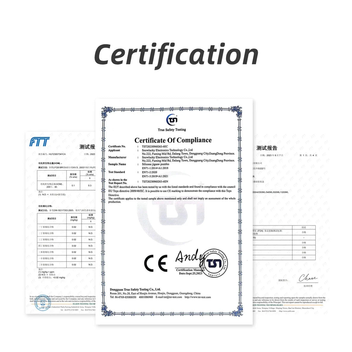 Silicone Shape Sorting Puzzle
