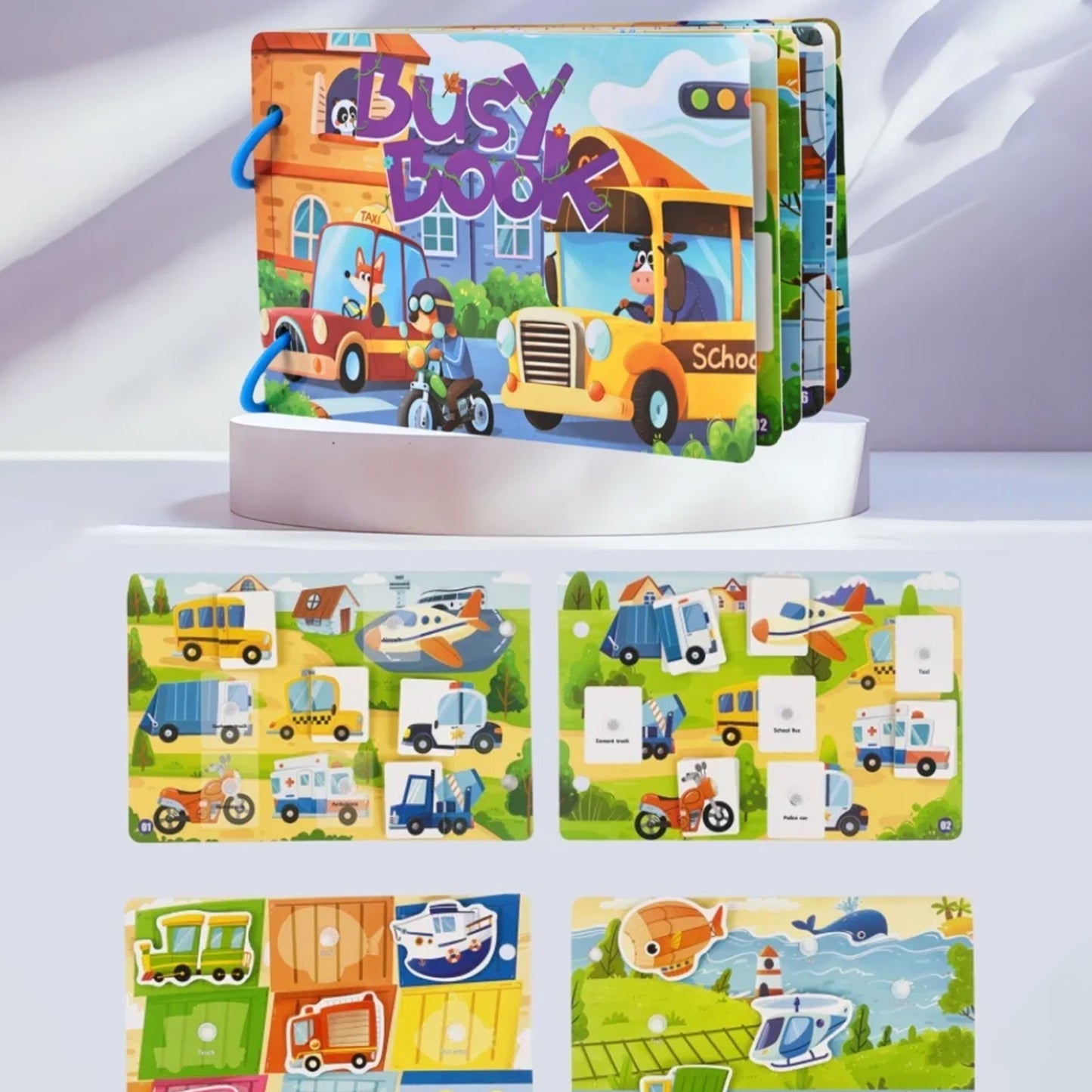 Montessori Activity Book Set