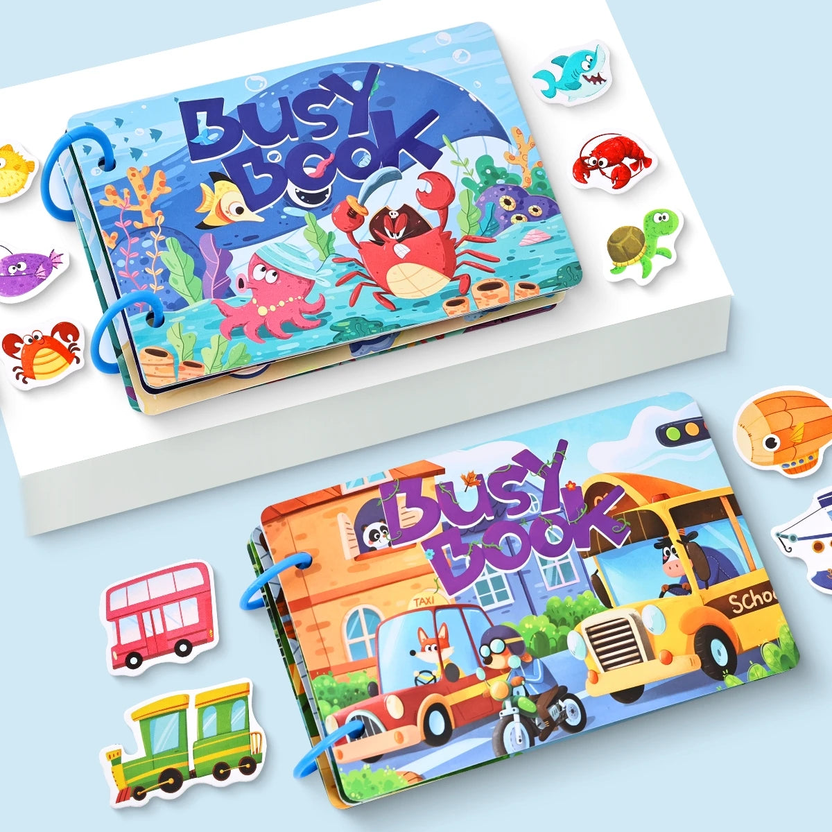 Montessori Activity Book Set