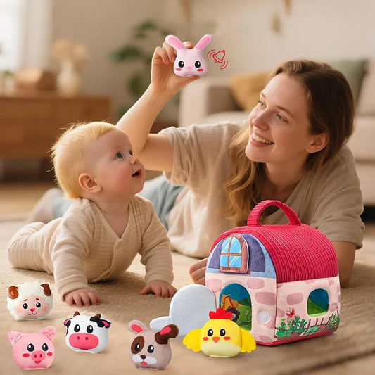 Soft Sensory Baby Beehive Toy