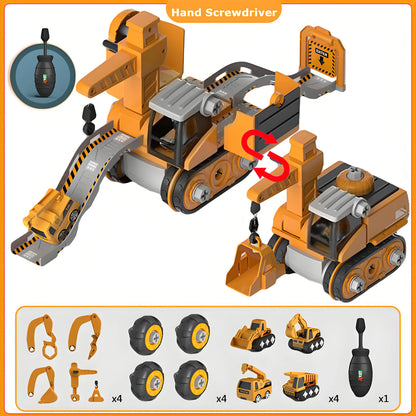 Kids Engineering Vehicle Construction Set