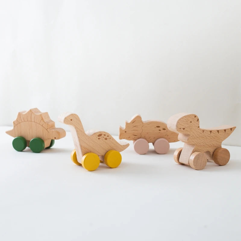 Dinosaur Pull Toy Set