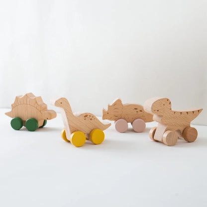 Dinosaur Pull Toy Set