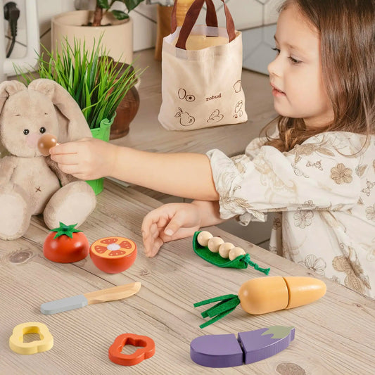 Pretend Food Cutting Set