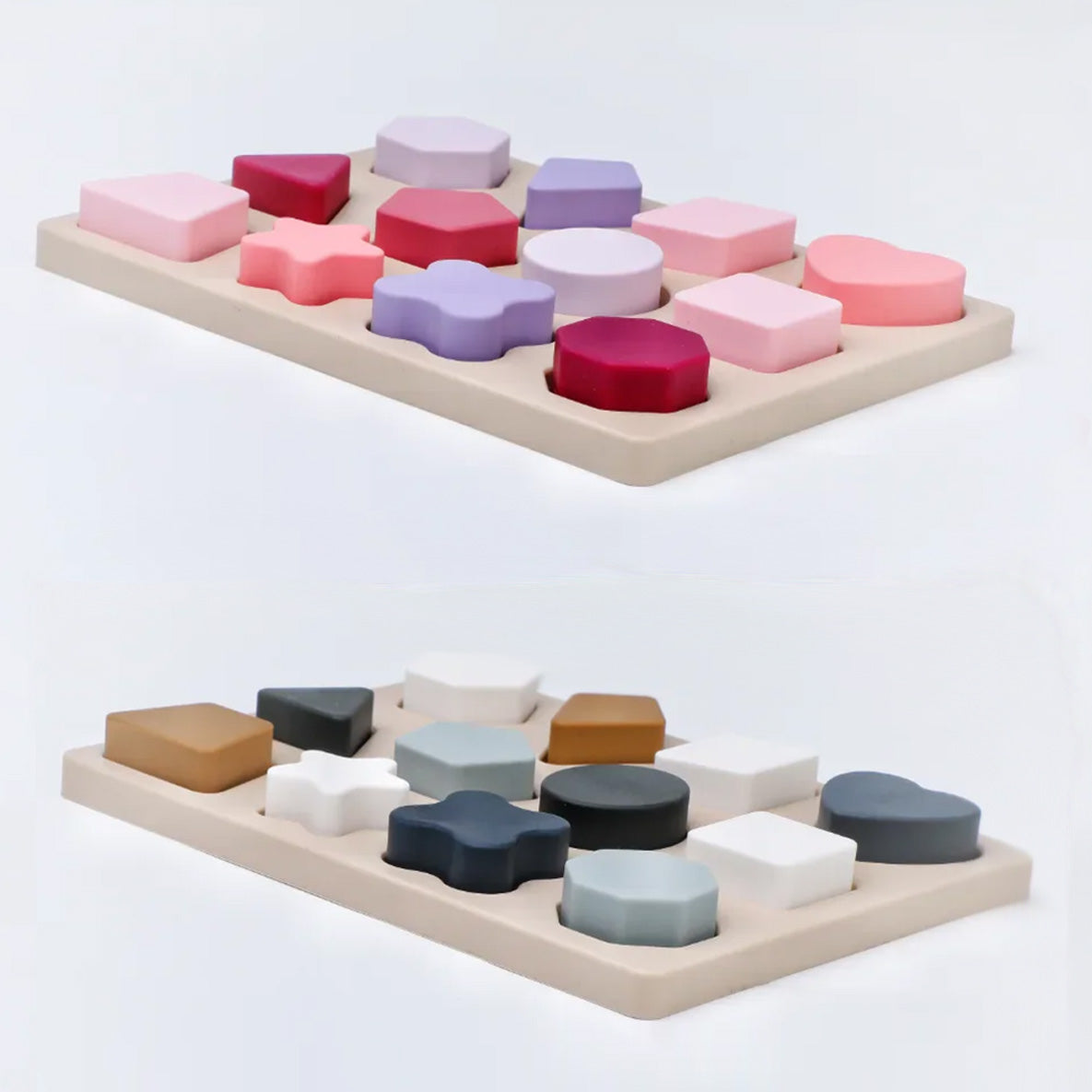 Silicone Shape Sorting Puzzle