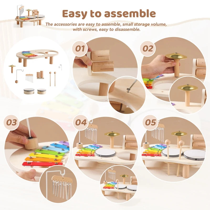 Children’s Music Table Set