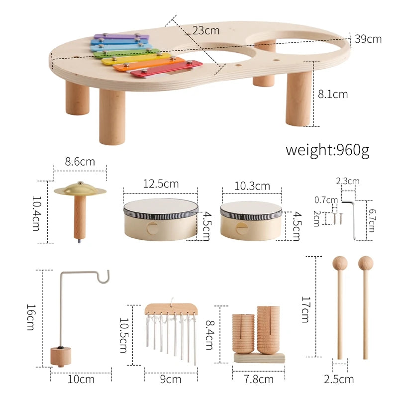 Children’s Music Table Set