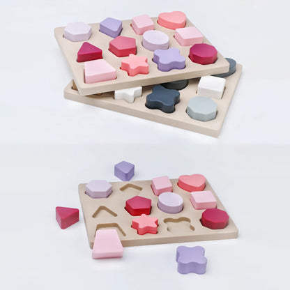 Silicone Shape Sorting Puzzle