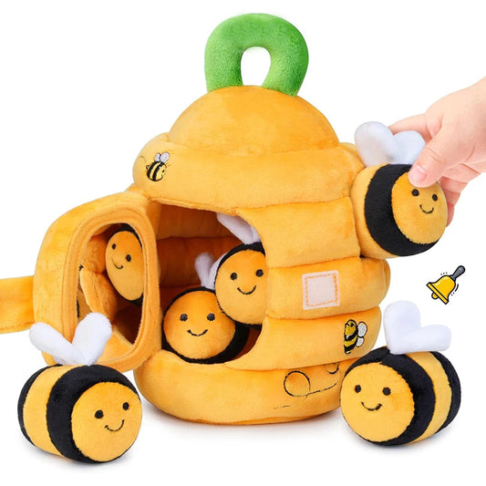 Soft Sensory Baby Beehive Toy
