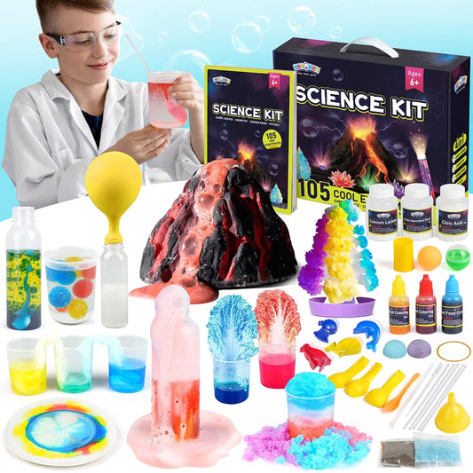 105-Experiment Science Kit for Kids 8+