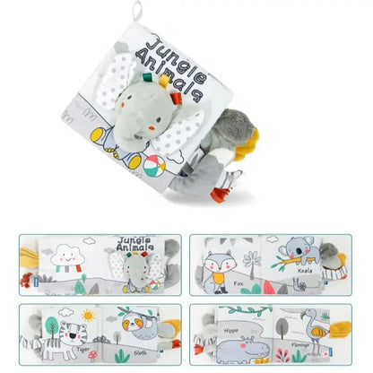 Cloth Sensory Book – Tails & Tales Animals