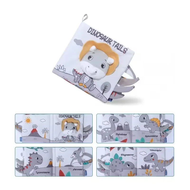 Cloth Sensory Book – Tails & Tales Animals