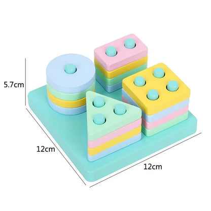 Wooden Shape & Color Sorting Toy