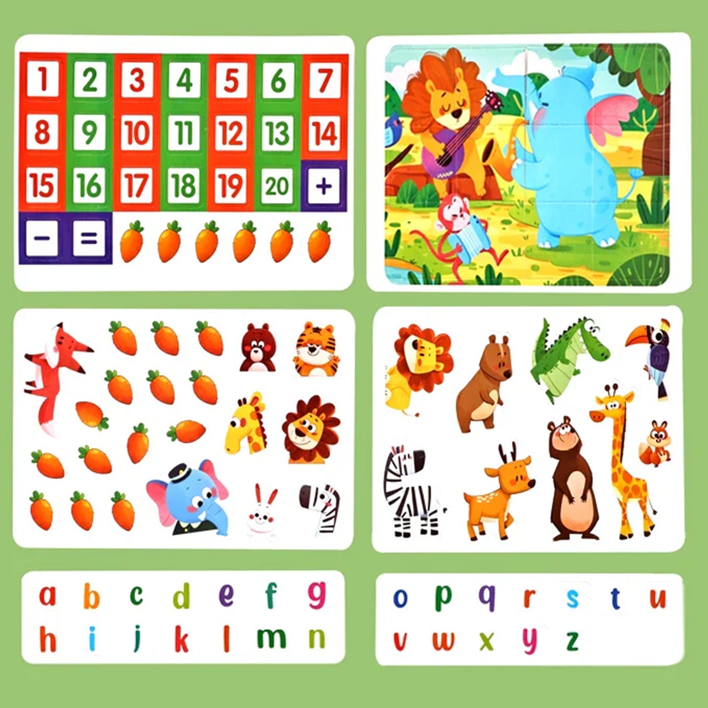 Montessori Activity Book Set