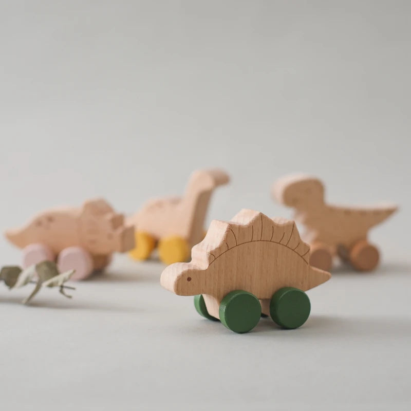 Dinosaur Pull Toy Set