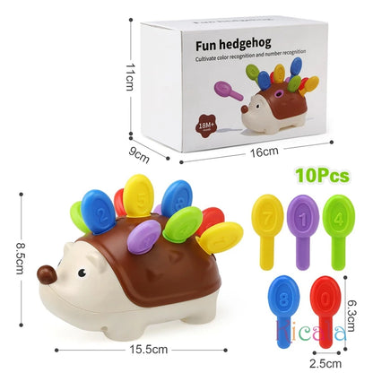 Baby Hedgehog Montessori Toy