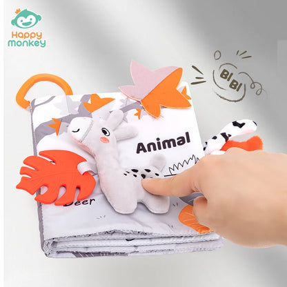 Cloth Sensory Book – Tails & Tales Animals
