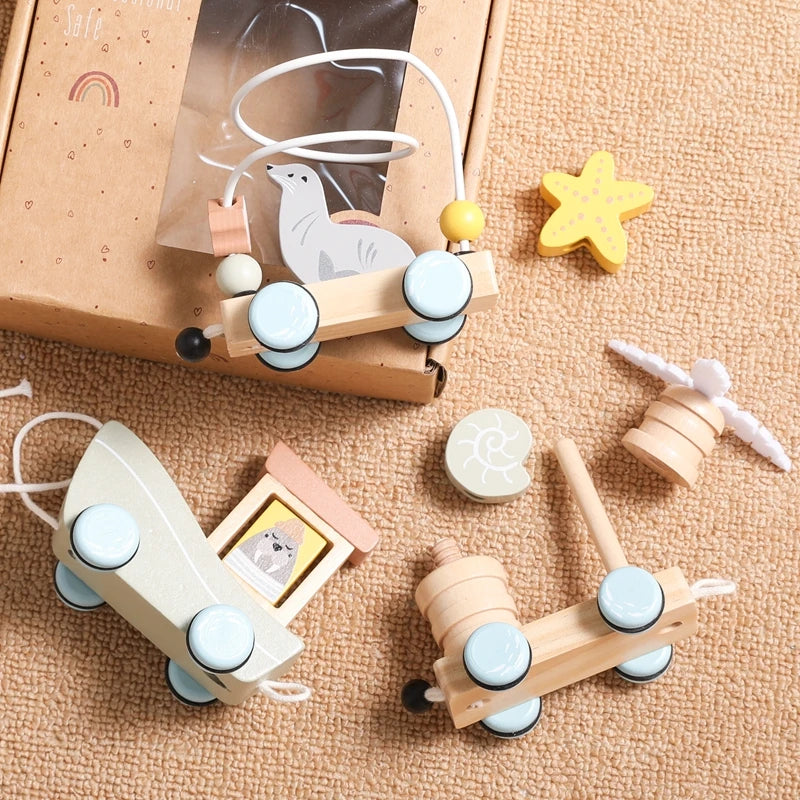 Ocean Pull-Along Train