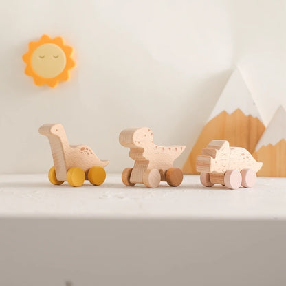 Dinosaur Pull Toy Set
