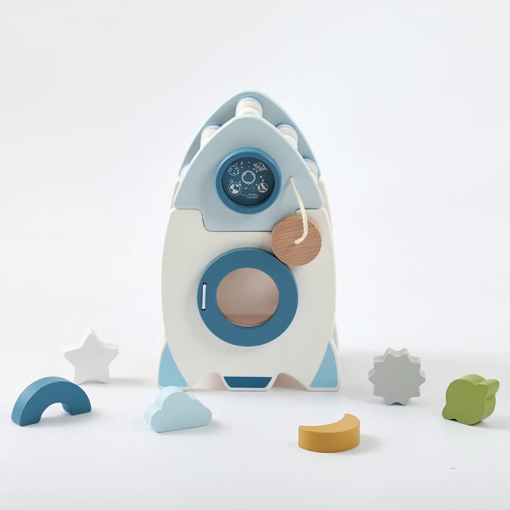 Rocket Shape Sorting Toy
