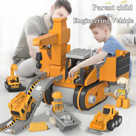 Kids Engineering Vehicle Construction Set