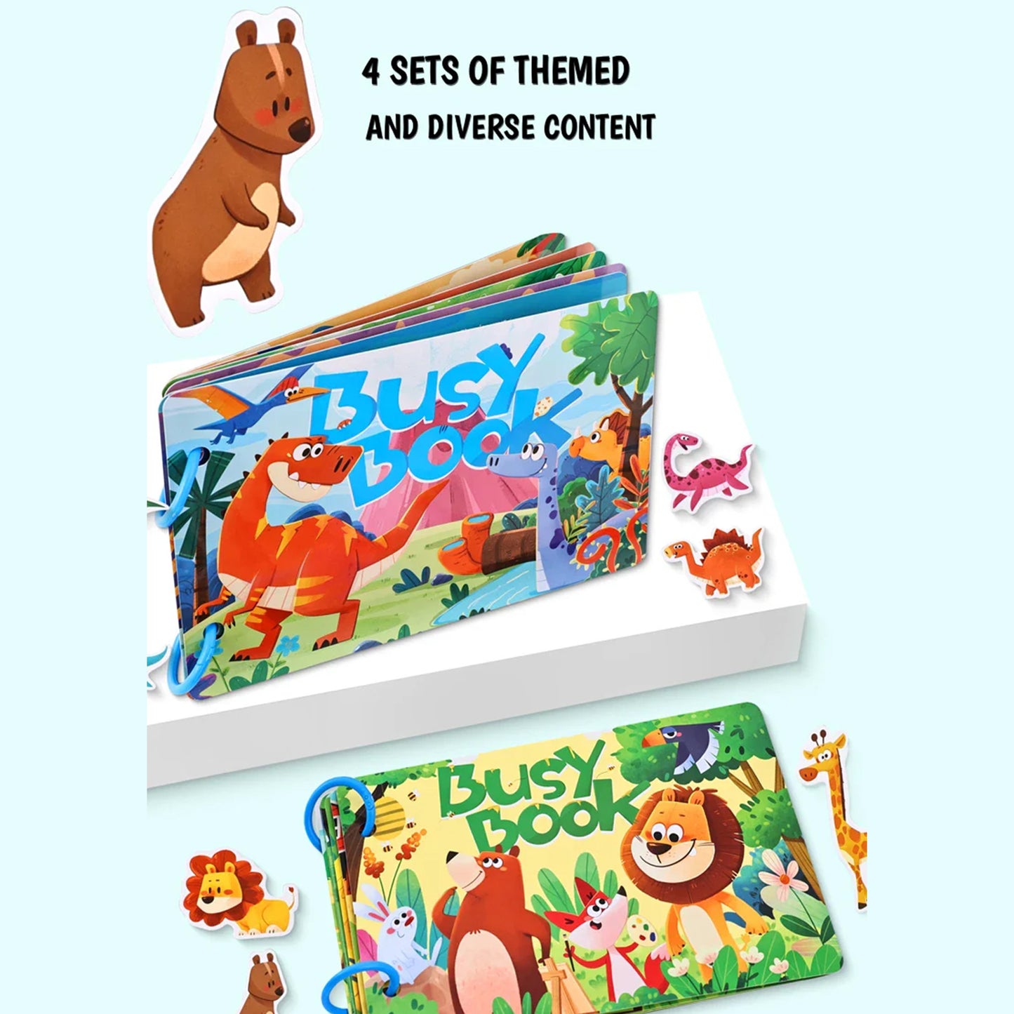 Montessori Activity Book Set