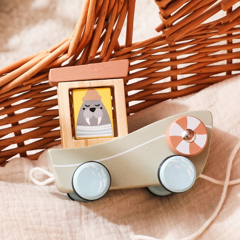 Ocean Pull-Along Train