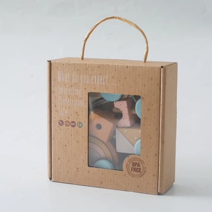 Lion & Stars Pull Car Toy