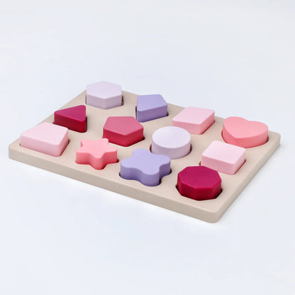 Silicone Shape Sorting Puzzle