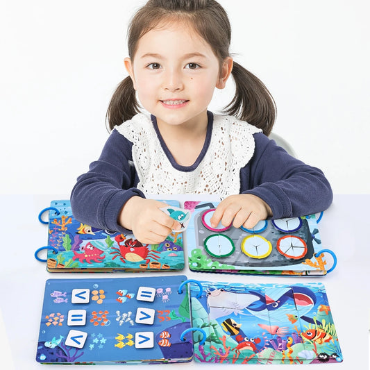 Montessori Activity Book Set